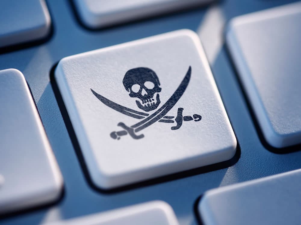 Não à pirataria