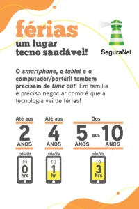 Férias: um lugar tecno saudável