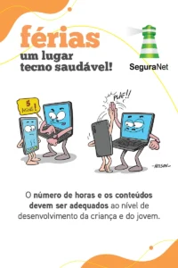 Férias: um lugar tecno saudável