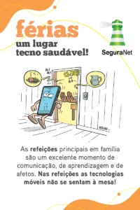 Férias: um lugar tecno saudável