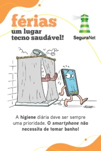 Férias: um lugar tecno saudável