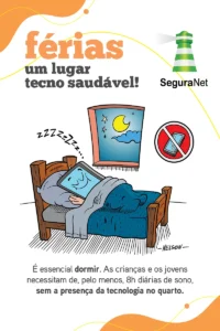 Férias: um lugar tecno saudável